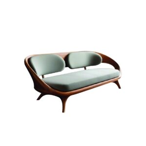 natural wooden couch